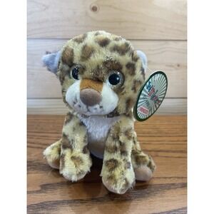 Winkeez Endangered Plush Allen The Amur Leopard Cat NEW 7" Plush Cat MVP 2017